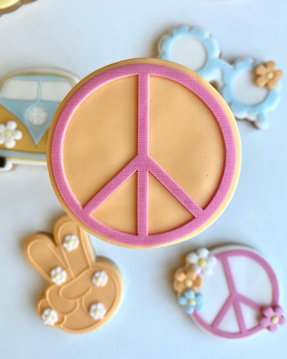 Peace Sign with corners