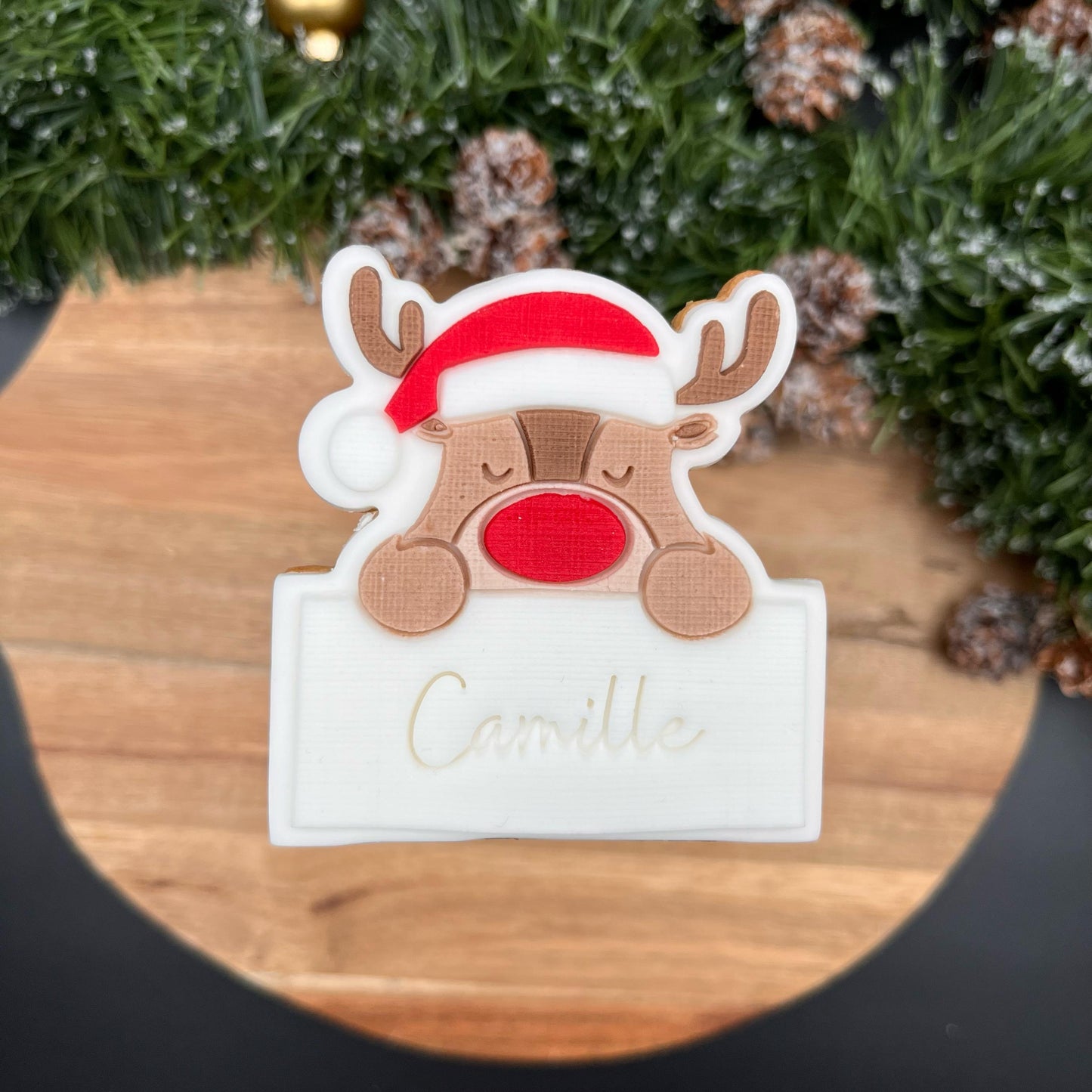 2023 CHRISTMAS - Place Marker - Deer