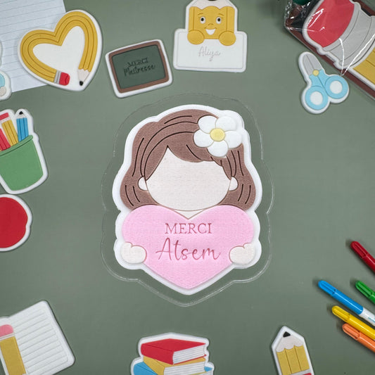 #21 - Little Girl hanging heart