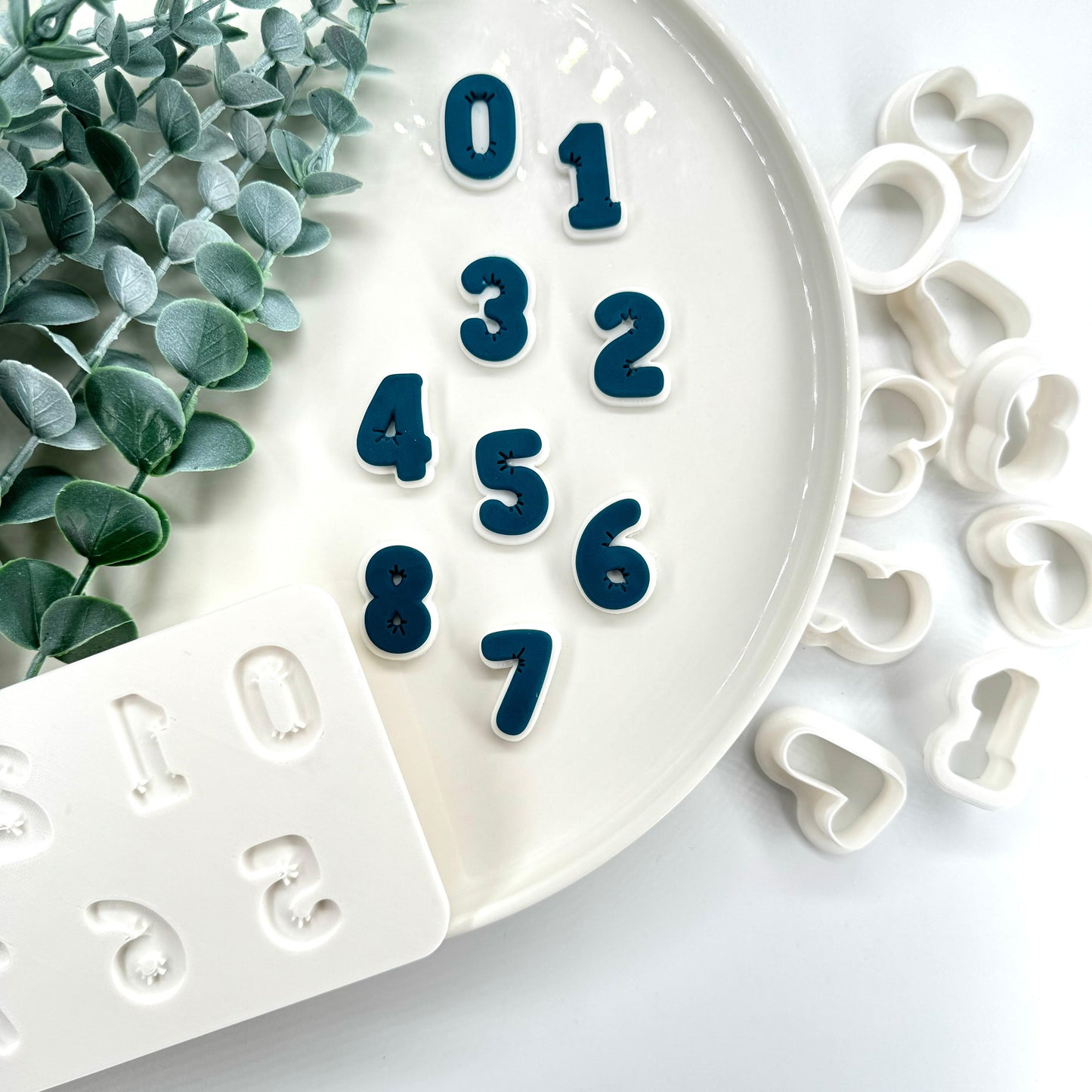 Mini Numbers Balloon Effect 3cm