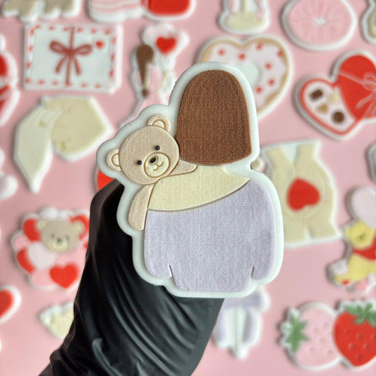 #17 - Girl with Teddy Bear