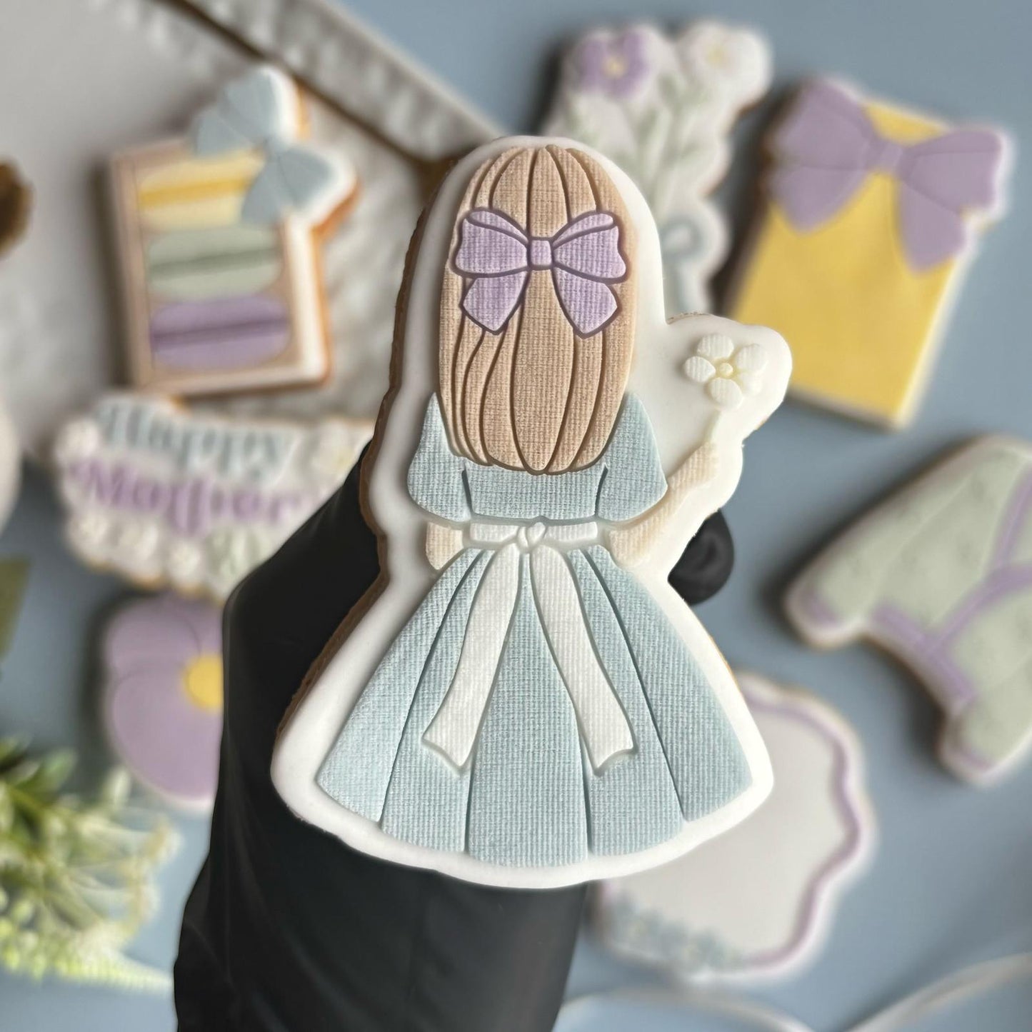 #022 - Girl Holding Flower