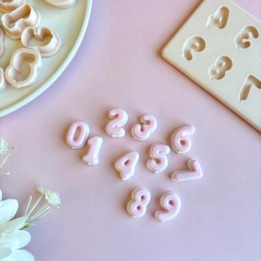 Mini Numbers Balloon Effect 2cm