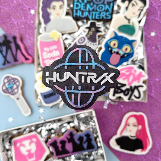 #09 - Logo Huntrix Kpop