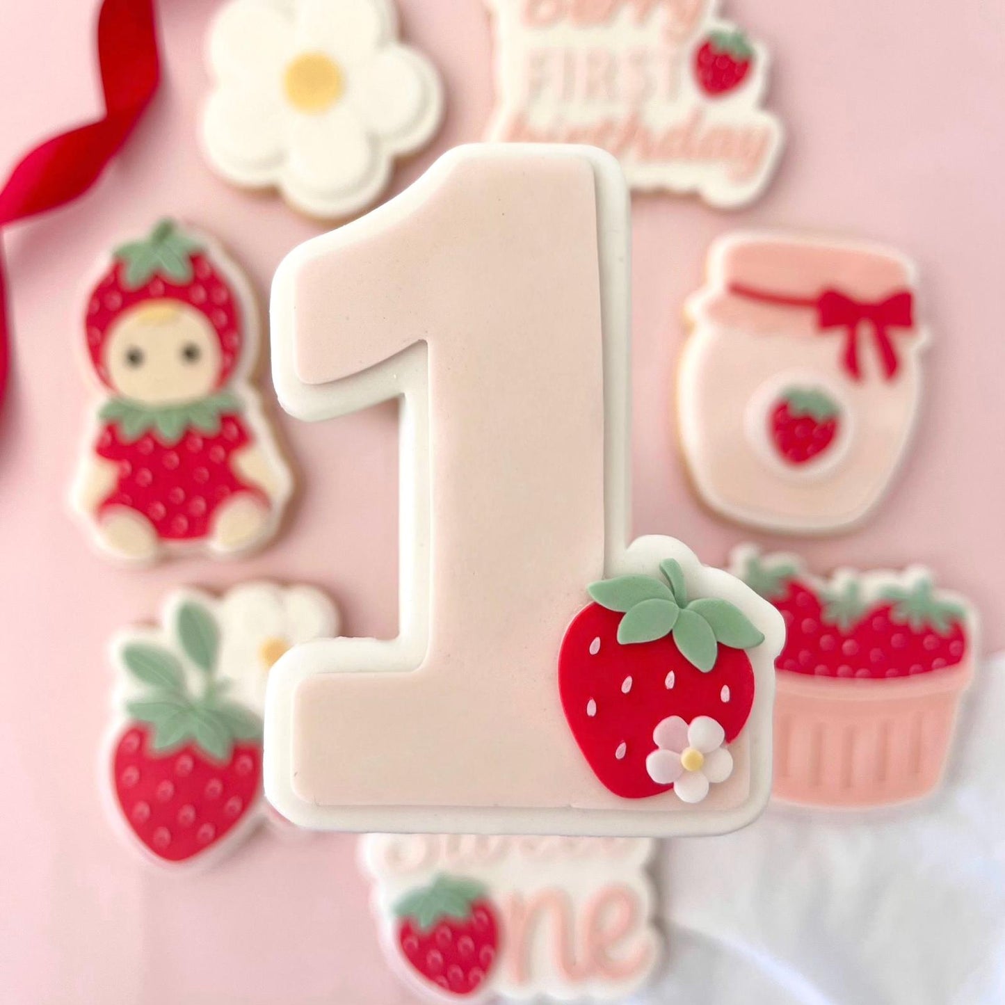 #22 - Chiffre 1 Fraise