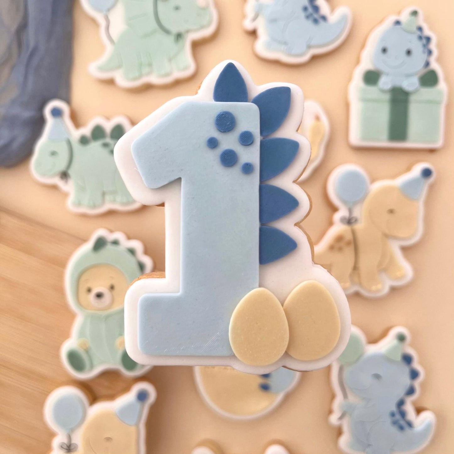 #26 - Chiffre 1 Dino