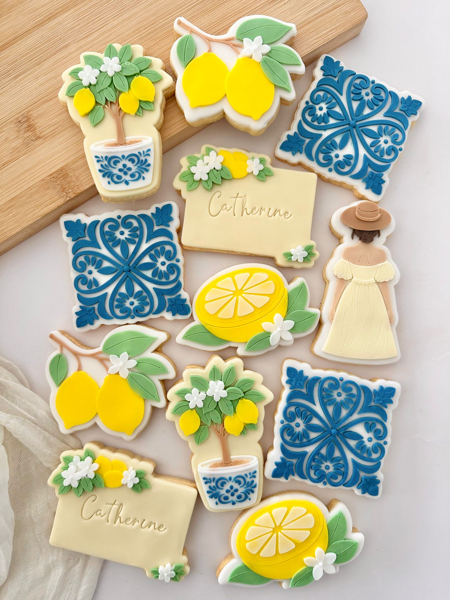 LEMON #28 - Motif Carrelage