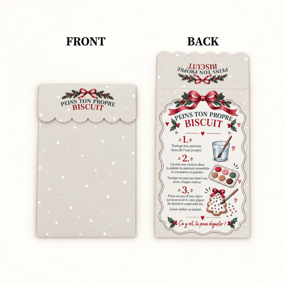 Cartes NOËL #15 - PYO Beige