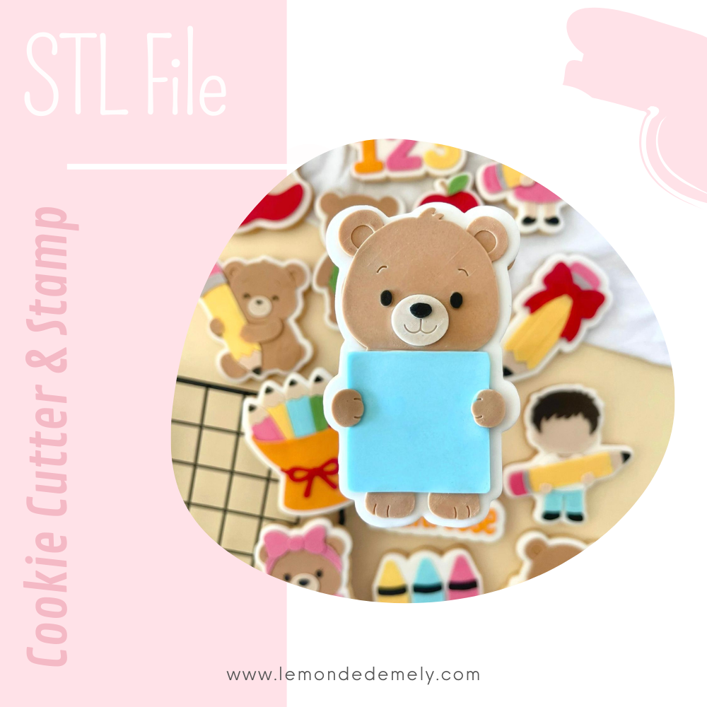 #433 - Boy Bear with Board