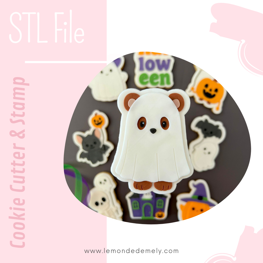 #805 - Bear in Ghost Costume