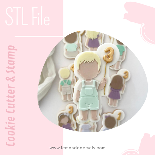 #838 - Boy holding balloon