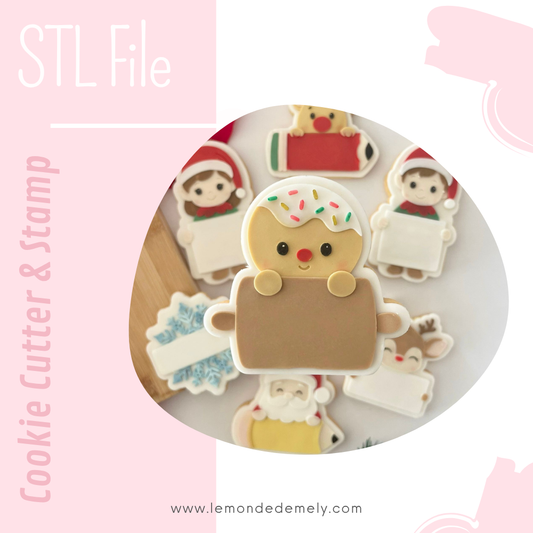 #1000 - Gingebread Nameboard