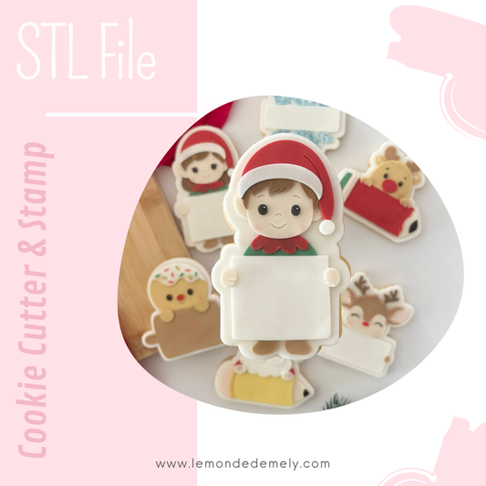 #994 - Lutin Boy with Nameboard