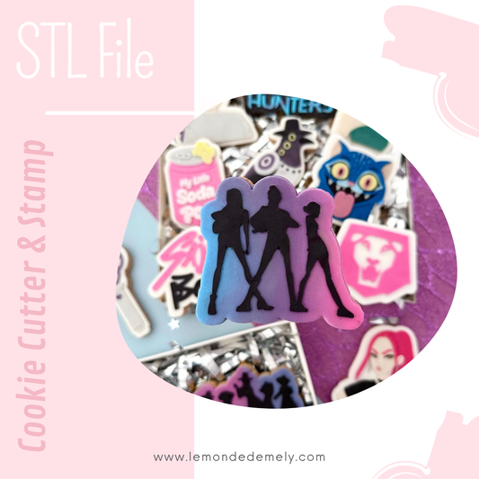 #1029 - Girls Silouhette KPOP