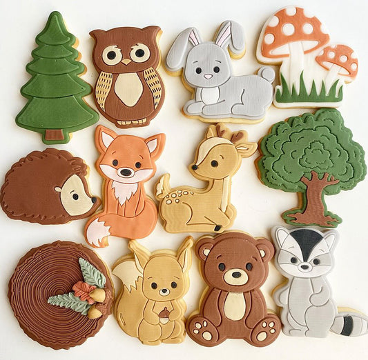 Forest Animals Set (x8)