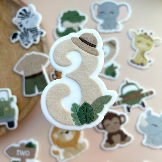 #35 - Chiffre 3 Safari