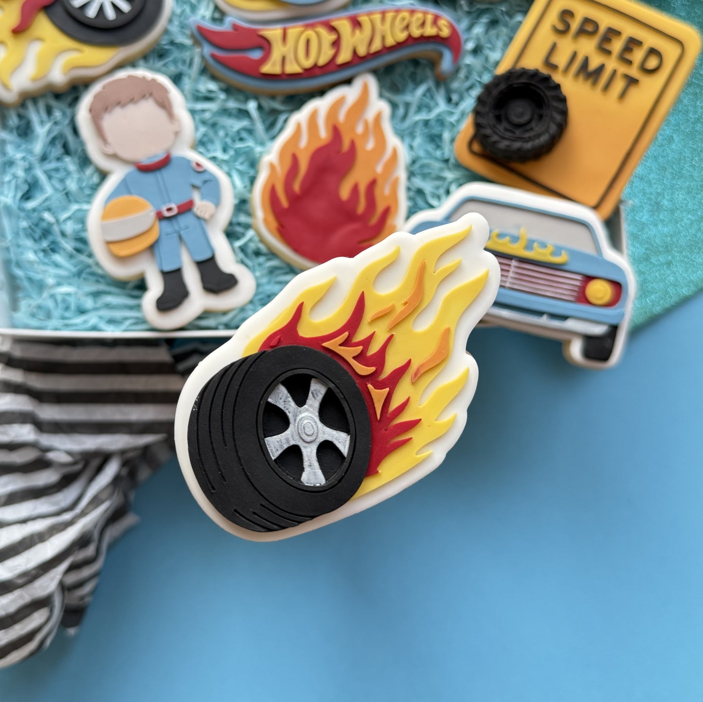 #03 - Roue enflammée