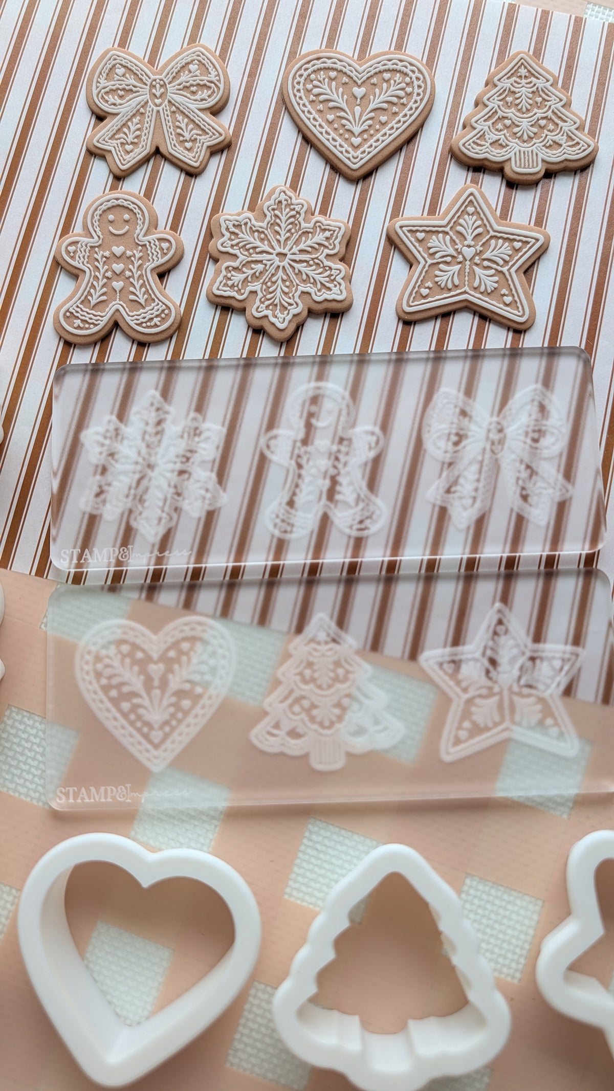#3389 - Plaques Mini Modèles de Noël