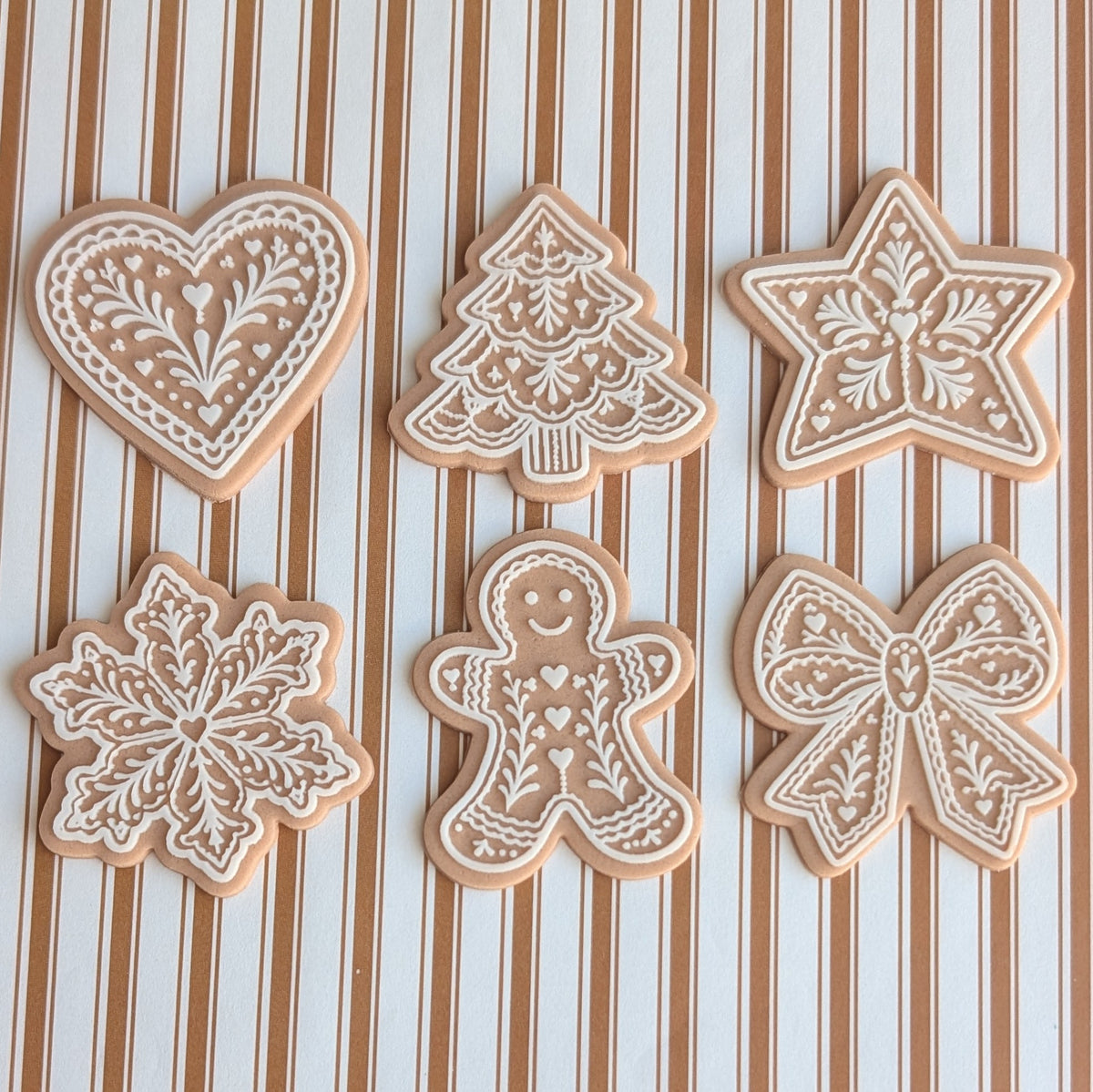 #3389 - Plaques Mini Modèles de Noël