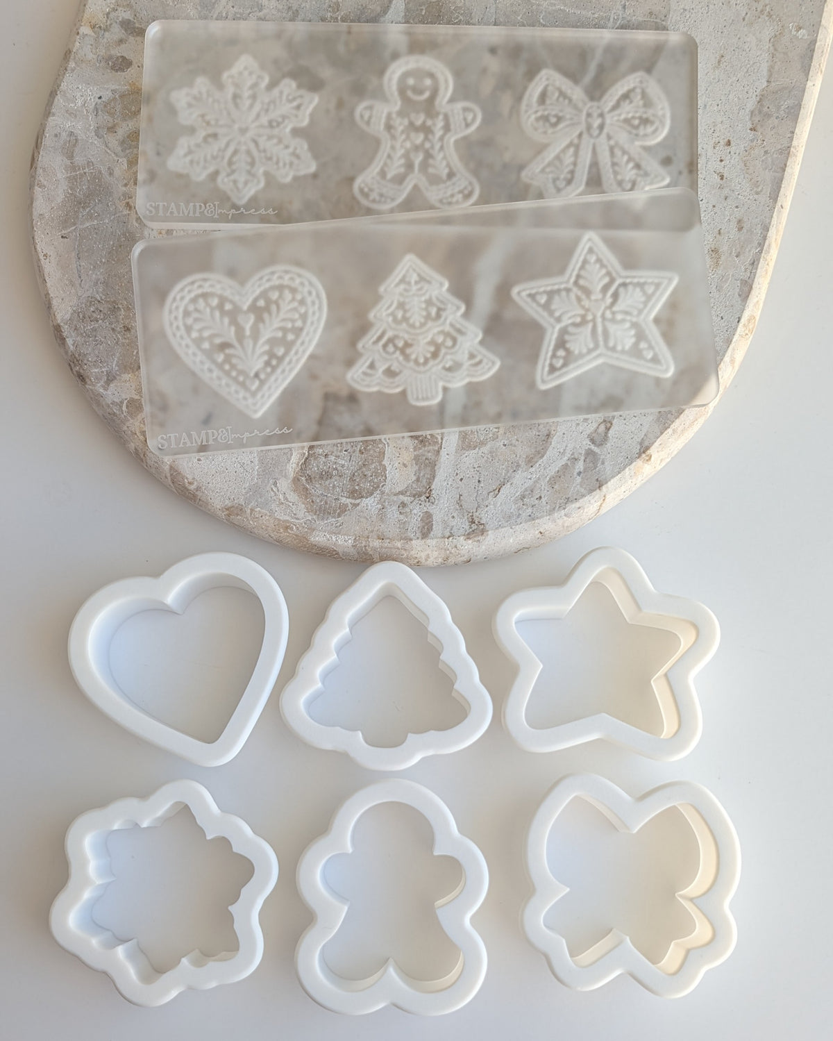 #3389 - Plaques Mini Modèles de Noël