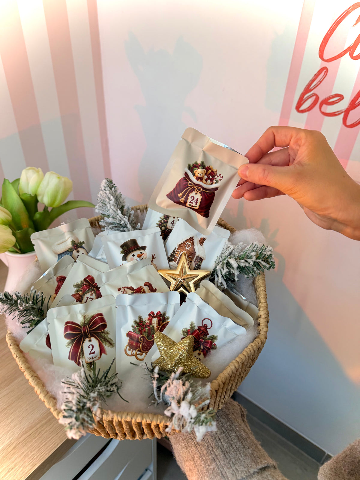 Pochettes Calendrier de l'avent