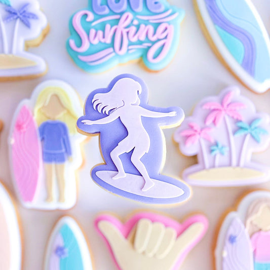 #06 - Surfer Silhouette