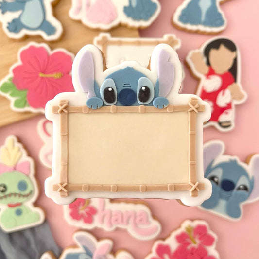 #12 - Cadre Prénom Stitch