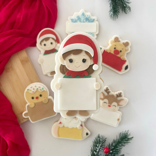 #224 - Lutin Fille avec Cadre