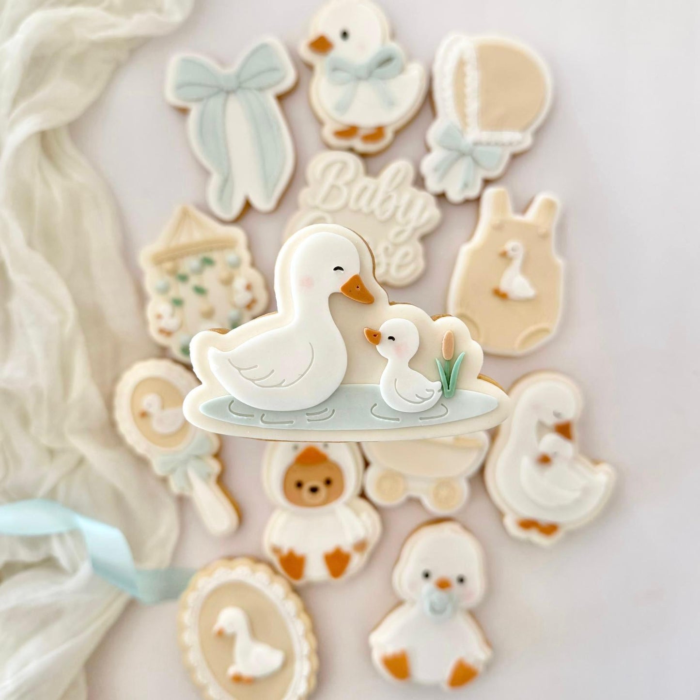 #11 - Maman et bébé oie