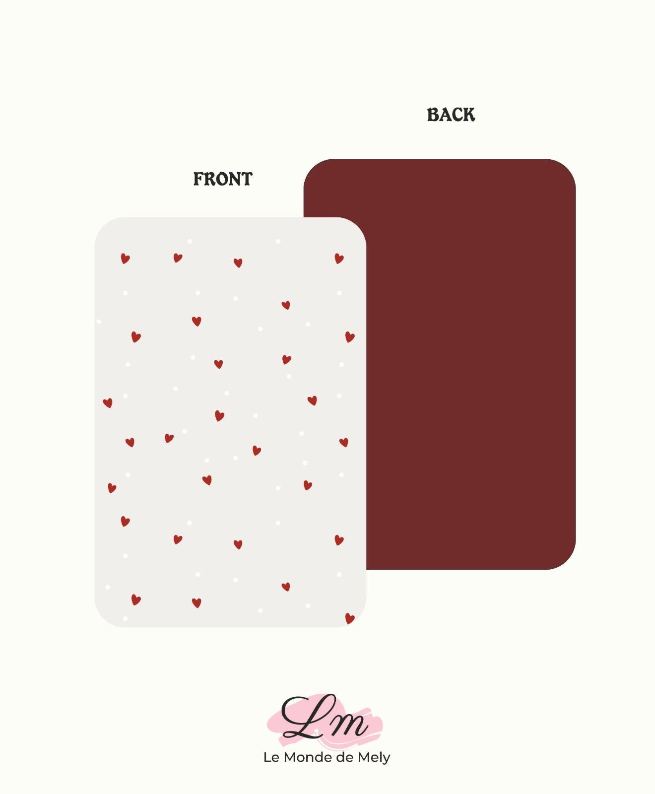 Carte Saint Valentin #24 - 12x18cm