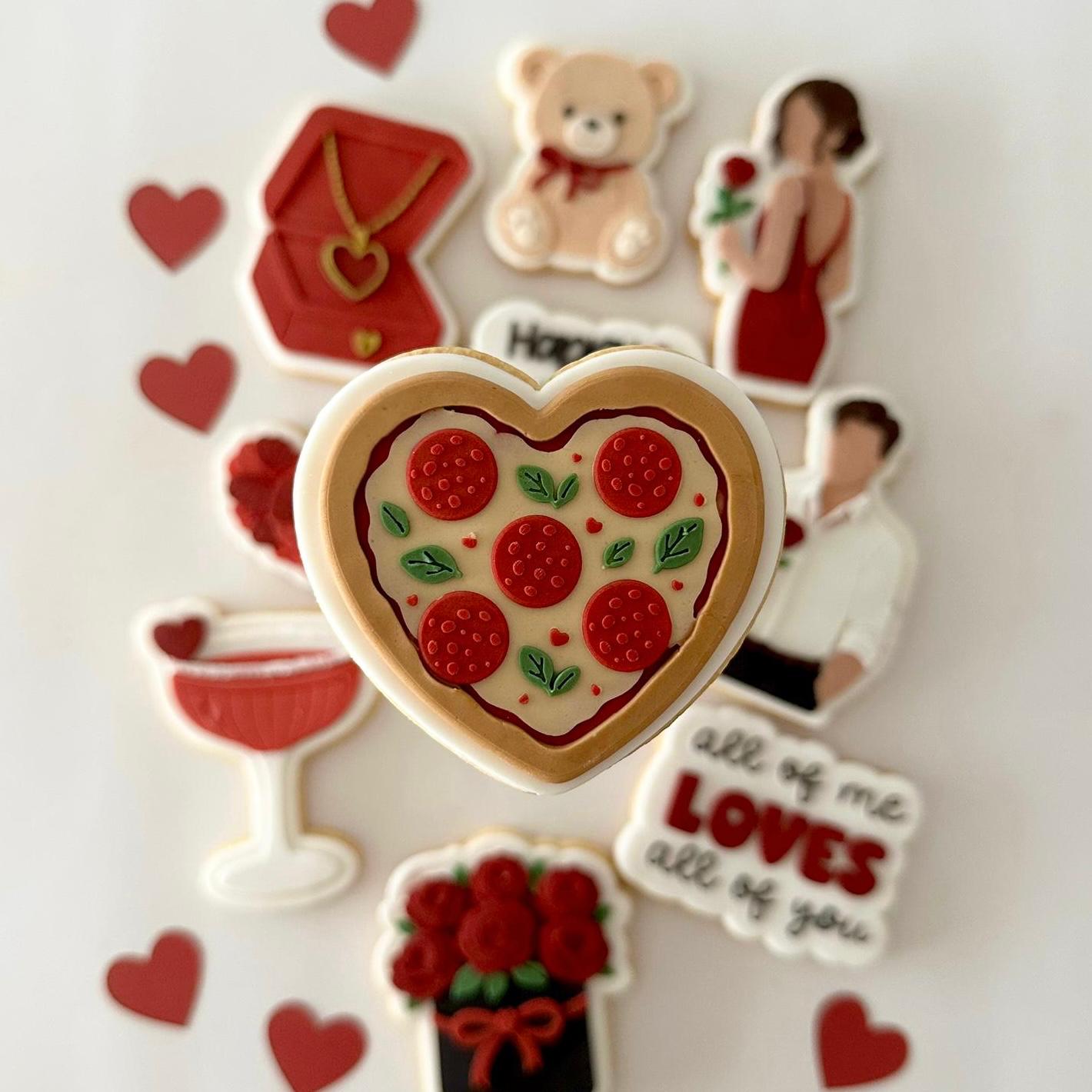 #118 - Heart-Shaped Pizza