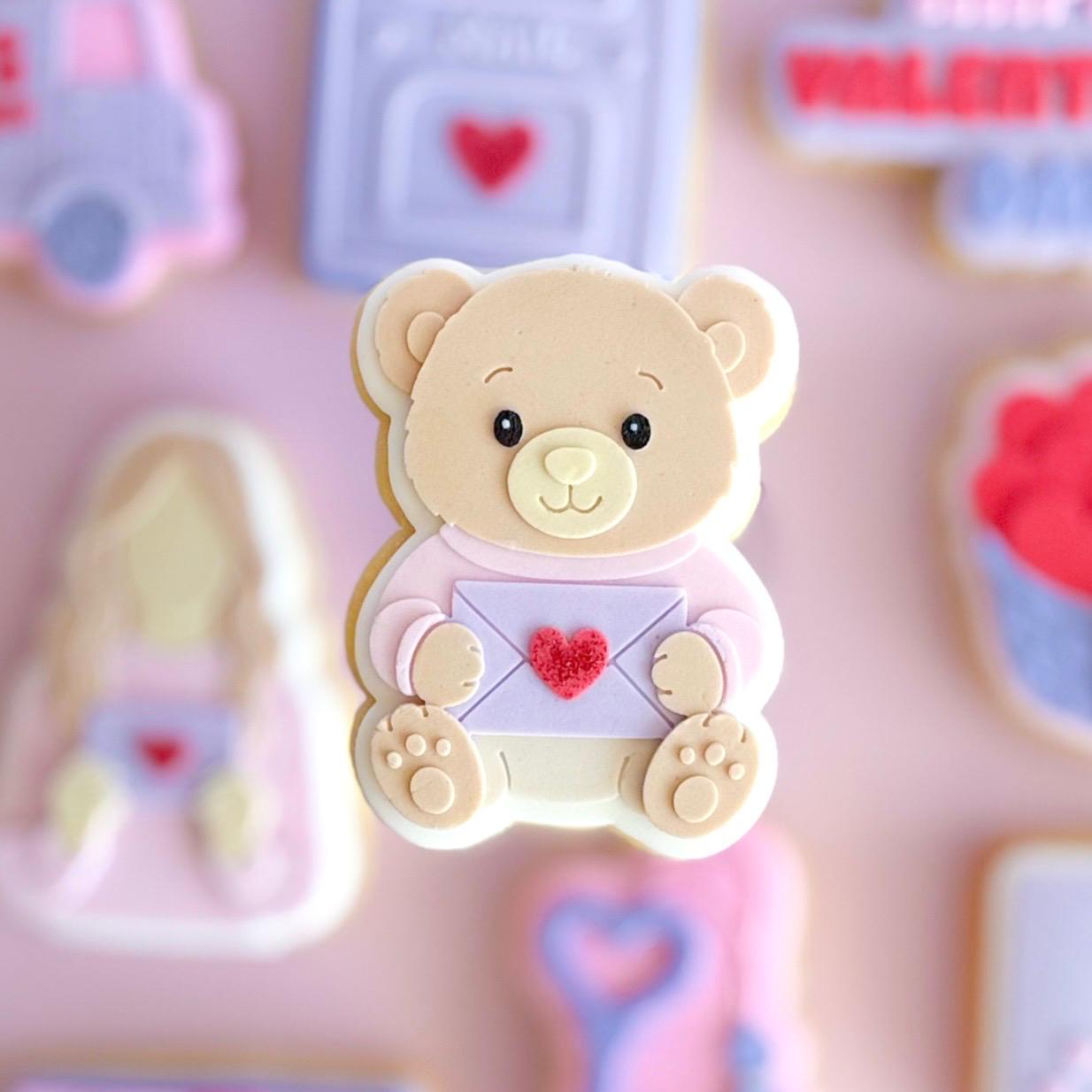 #112 - Teddy Bear with Envelope