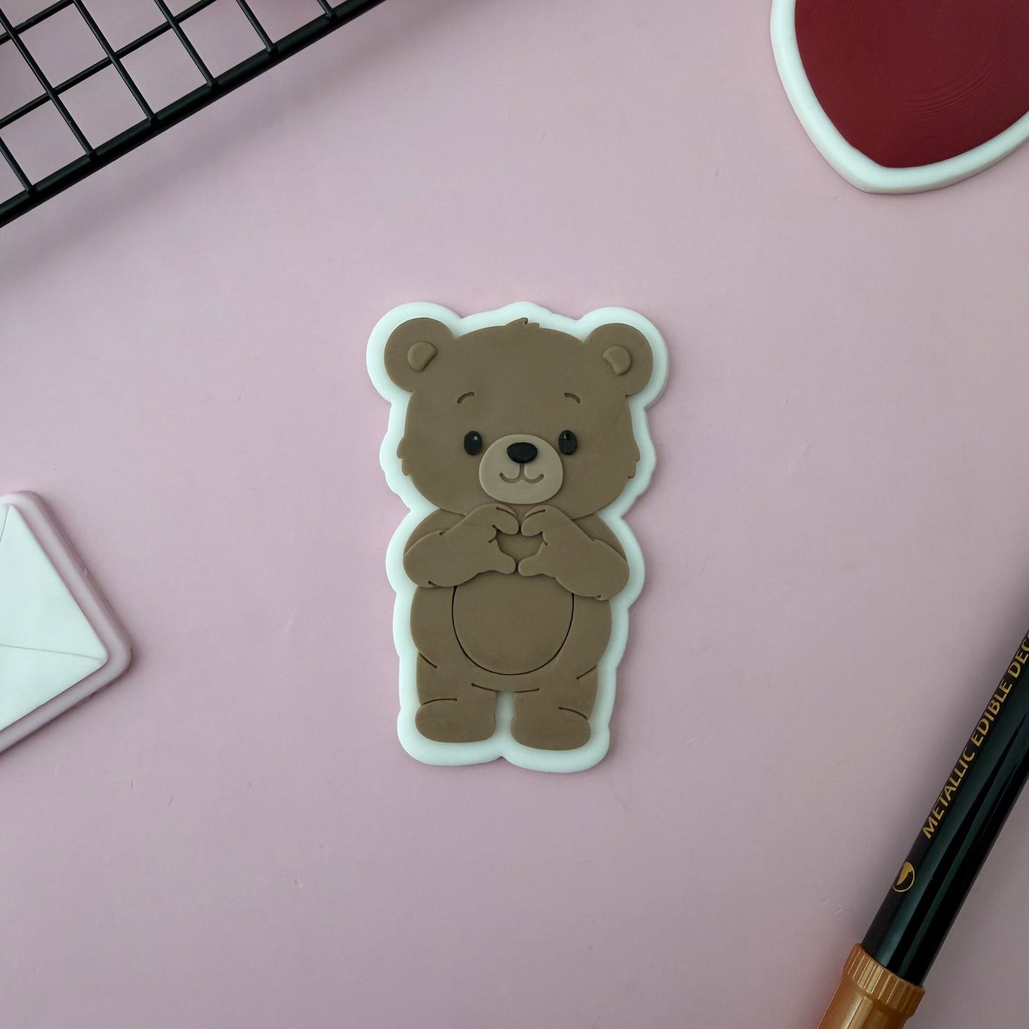 #130 - Heart Teddy Bear