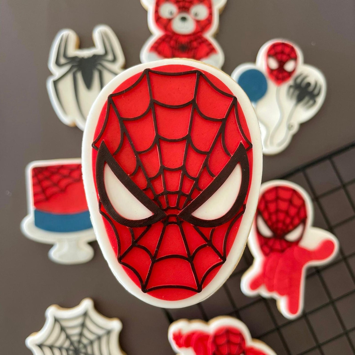 #01 - Tête de Spiderman