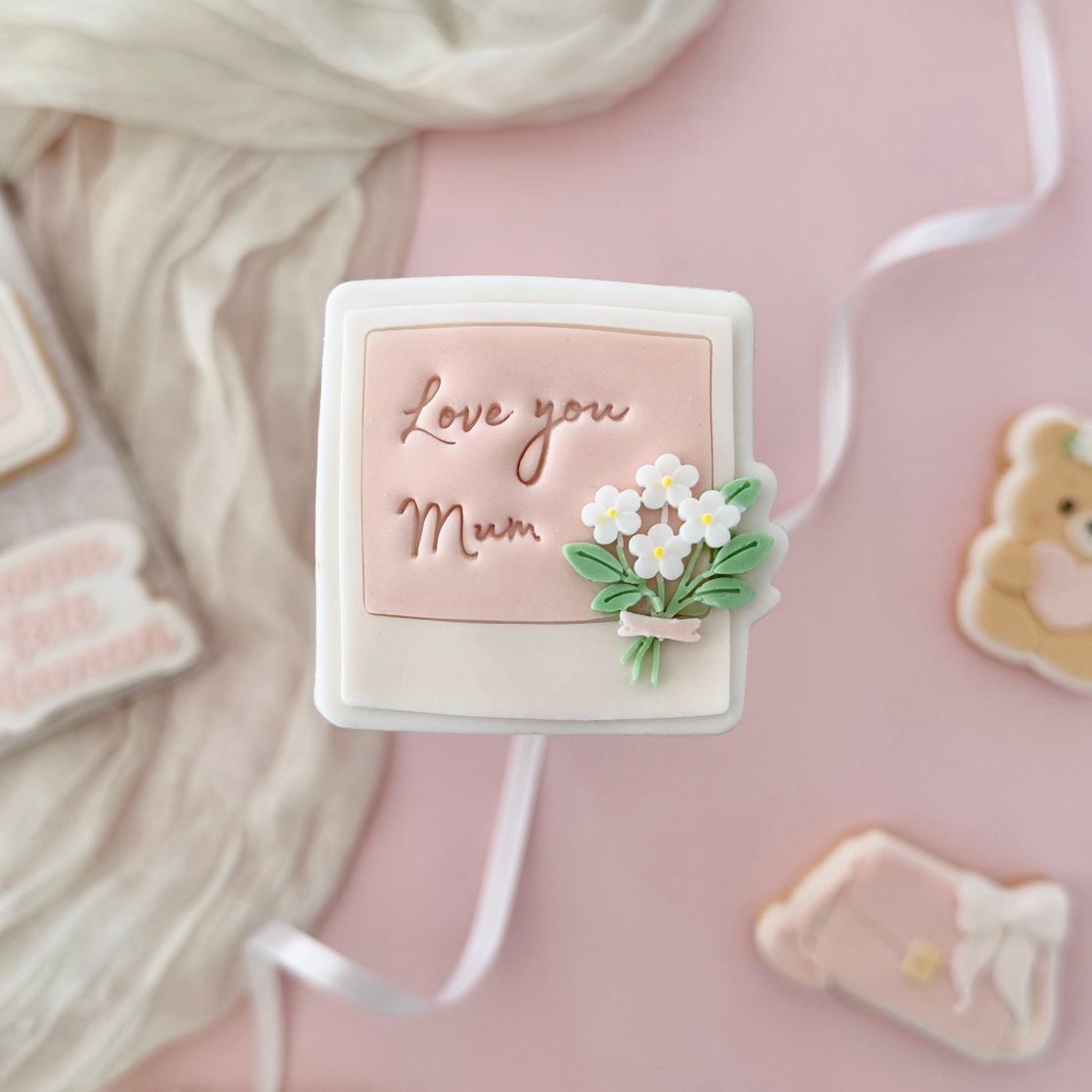 #072 - Frame with flowers - MINI