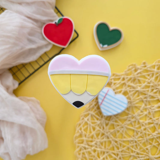 #61 - Coeur Crayon - MINI