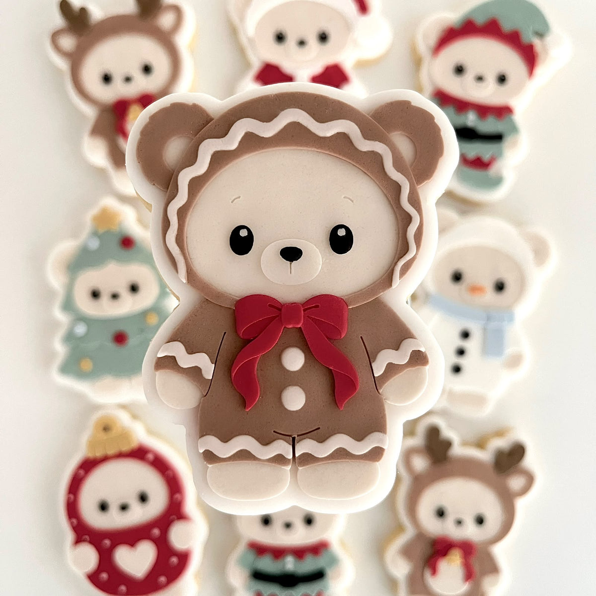 #3254 - Ourson Bonhomme de pain d'épices