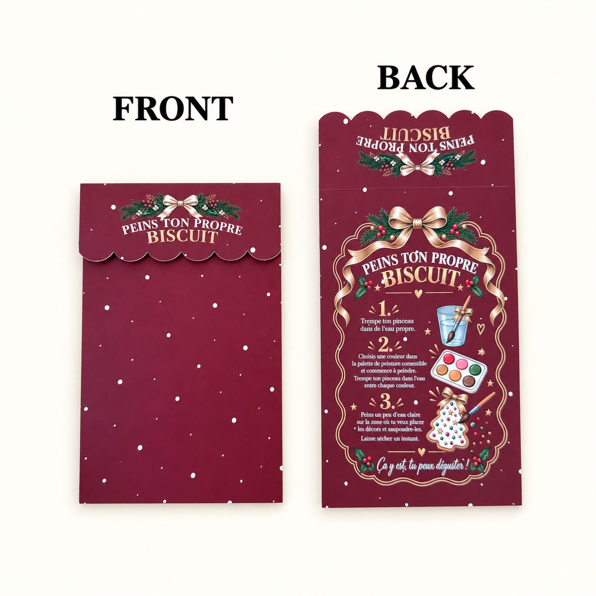 Cartes NOËL #14 - PYO Rouge