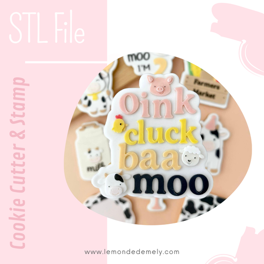 #697 - Oink cluck baa moo