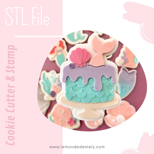 #741 - Mermaid Cake