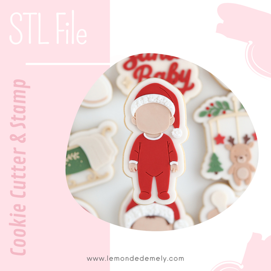 #957 - Child with Santa Hat
